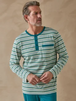 Homme Daxon Pyjama en maille jersey pur coton