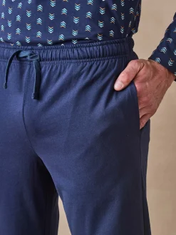 Homme Daxon Pyjama en maille pur coton