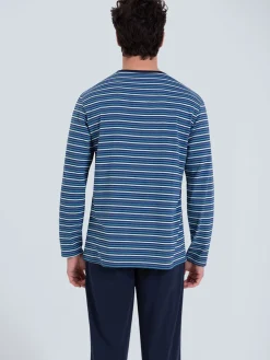 Homme Athéna Pyjama Rayures Waves homme