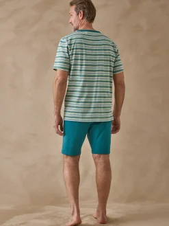 Homme Daxon Pyjashort en maille jersey pur coton