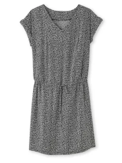 Femme Daxon Robe 3 trous tissu fluide