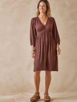 Femme Daxon Robe ample en viscose