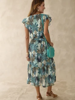 Femme Daxon Robe bas volantée