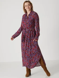 Femme Daxon Robe chemisier boutonnée
