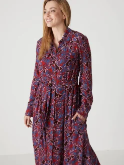 Femme Daxon Robe chemisier boutonnée