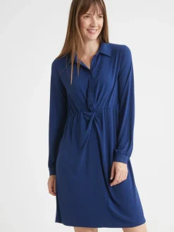 Femme Daxon Robe chemisier en maille