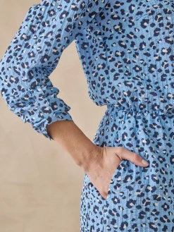 Femme Daxon Robe chemisier manches longues