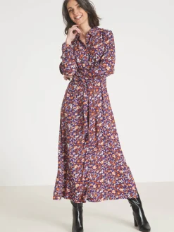 Femme Daxon Robe chemisier toute boutonnée