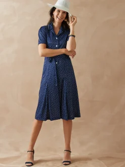 Femme Daxon Robe classique col tailleur