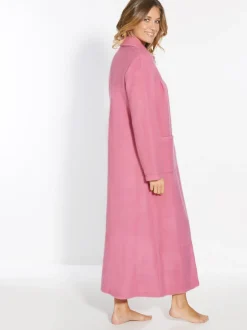 Daxon Robe de chambre col Claudine courtelle