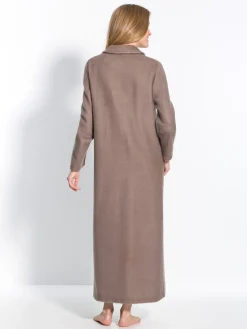 Daxon Robe de chambre col Claudine courtelle