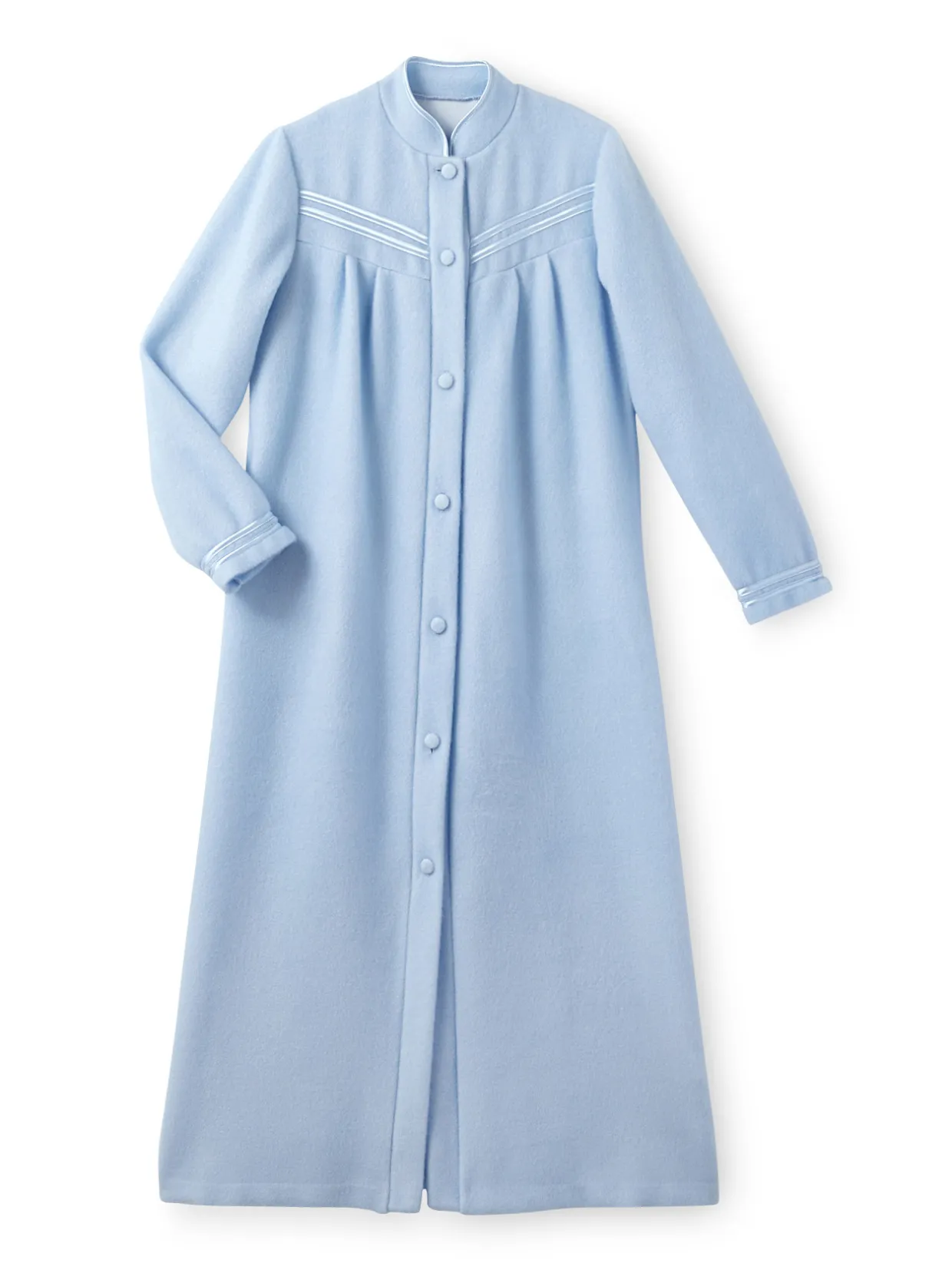 Daxon Robe de chambre molleton courtelle