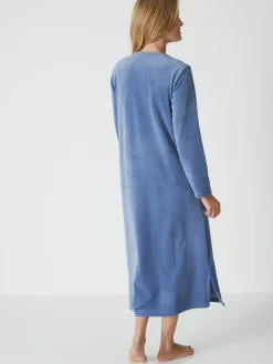 Daxon Robe d'hôtesse en maille velours