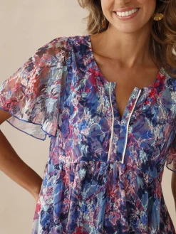 Femme Daxon Robe en dentelle