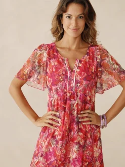 Femme Daxon Robe en dentelle