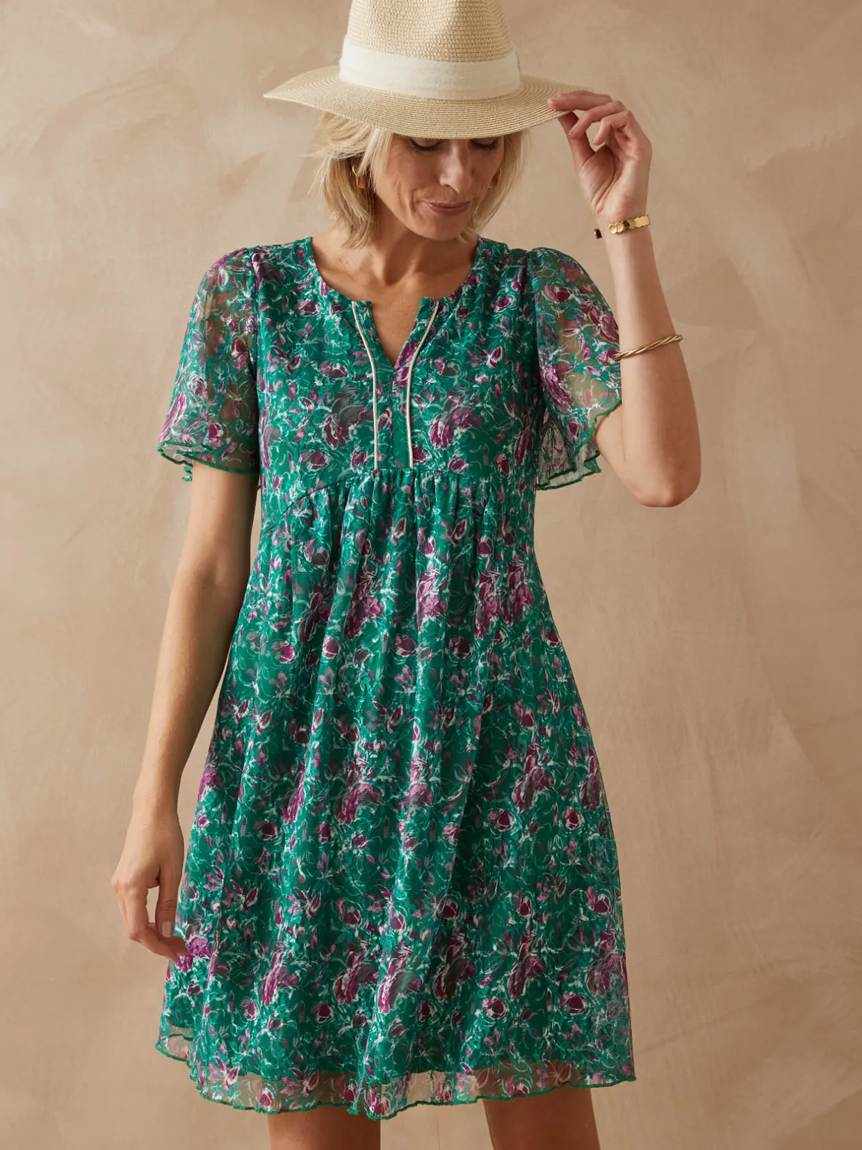 Femme Daxon Robe en dentelle