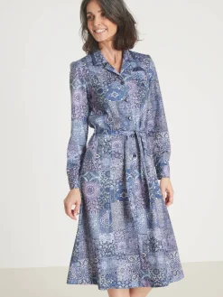 Femme Daxon Robe en maille bien chaude