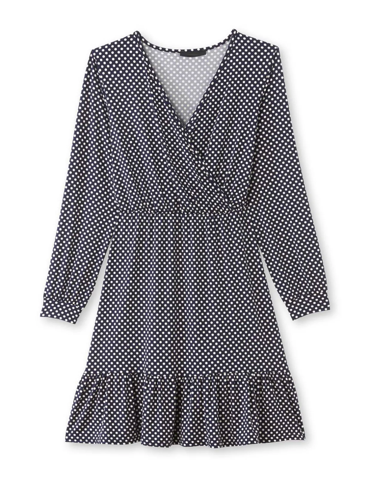 Femme Daxon Robe en maille effet cache-coeur