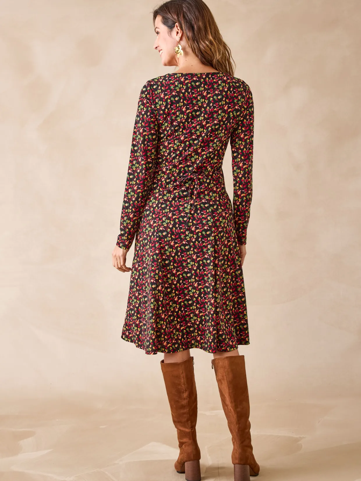 Femme Daxon Robe en maille fluide