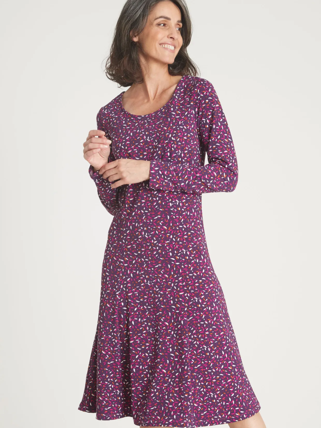 Femme Daxon Robe en maille fluide