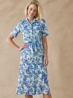 Femme Daxon Robe en maille fluide