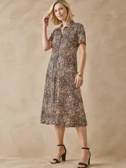 Femme Daxon Robe en maille fluide