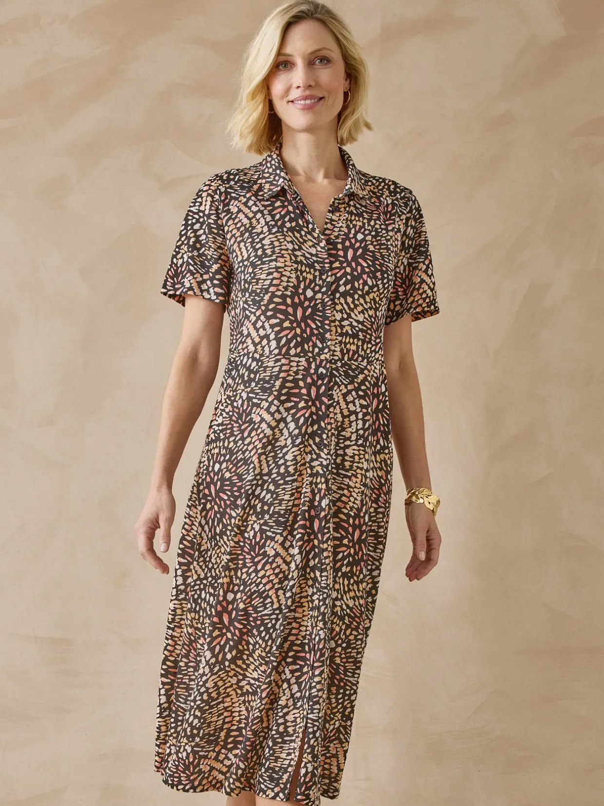 Femme Daxon Robe en maille fluide