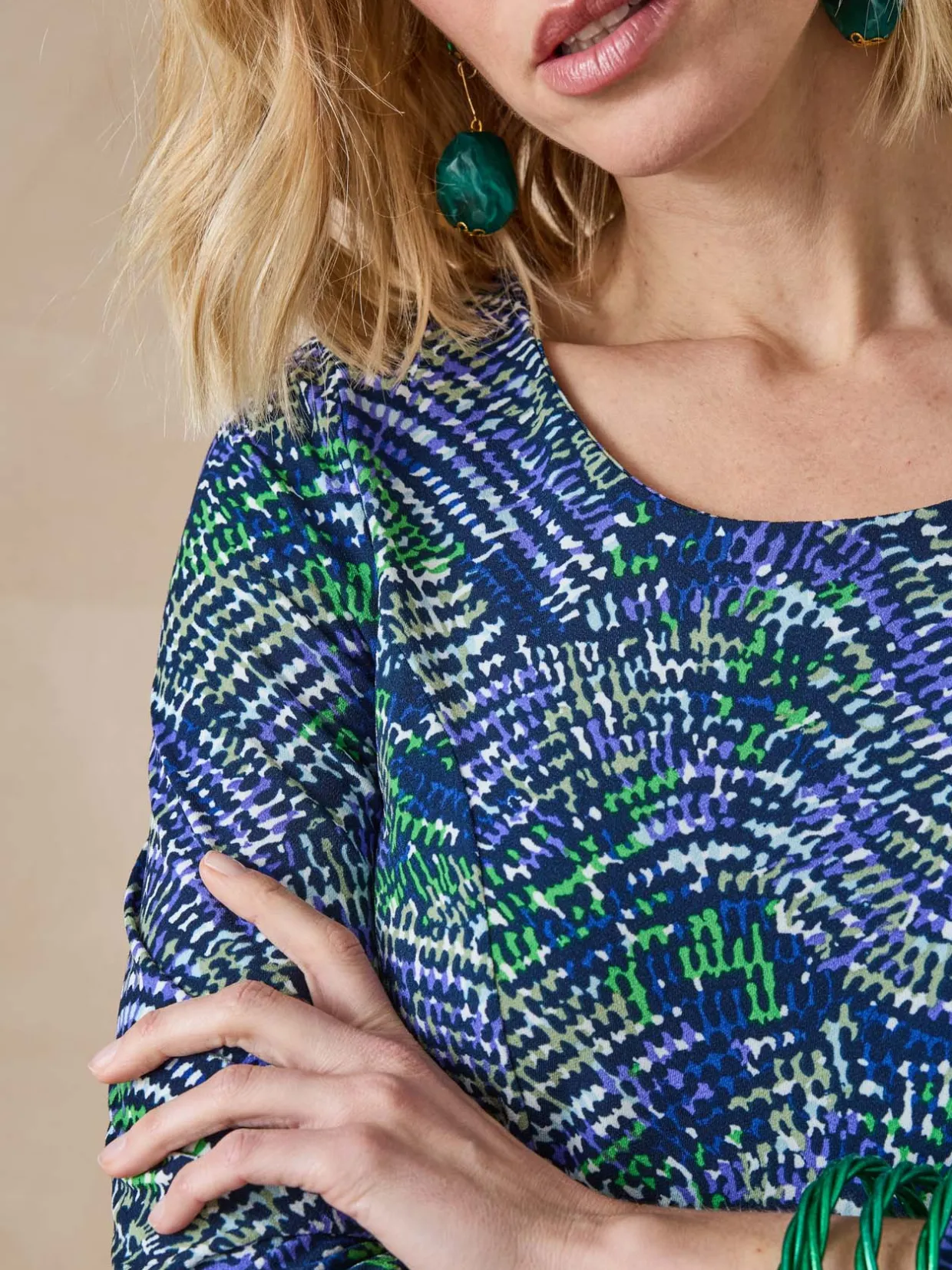 Femme Daxon Robe en maille fluide