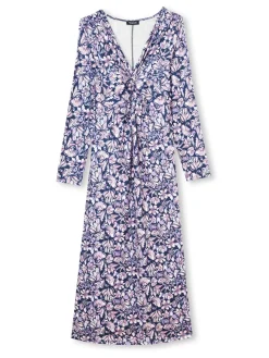 Femme Daxon Robe en maille légère fluide