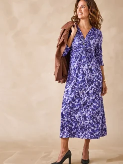 Femme Daxon Robe en maille légère fluide