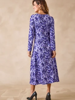 Femme Daxon Robe en maille légère fluide