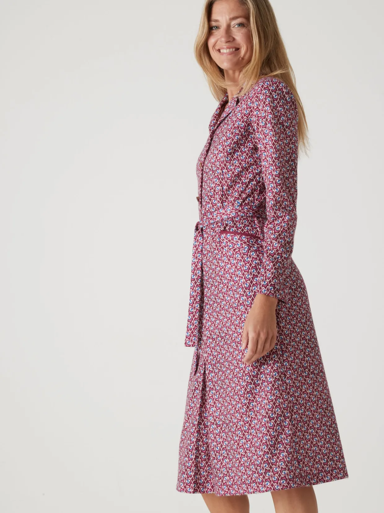 Femme Daxon Robe en maille manches longues