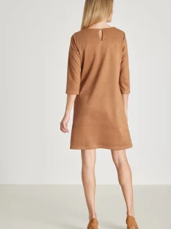 Femme Daxon Robe en maille suédine