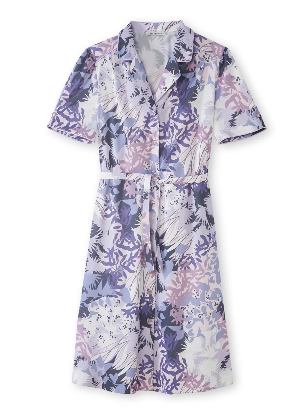 Femme Daxon Robe en maille toute boutonnée