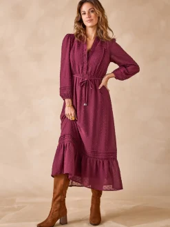 Femme Daxon Robe en plumetis