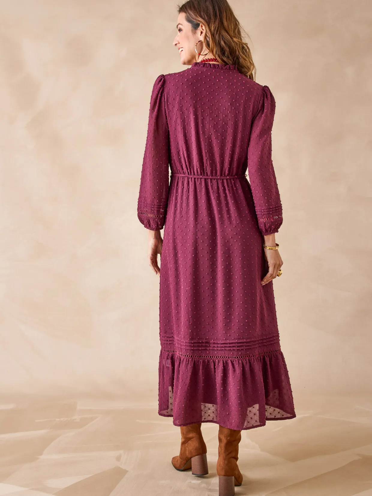 Femme Daxon Robe en plumetis