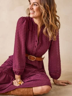 Femme Daxon Robe en plumetis