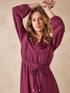 Femme Daxon Robe en plumetis