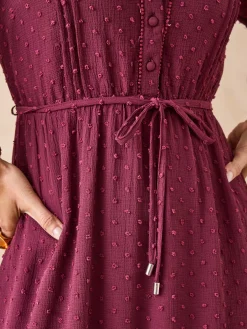 Femme Daxon Robe en plumetis