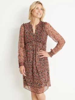 Femme Daxon Robe en voile doublé