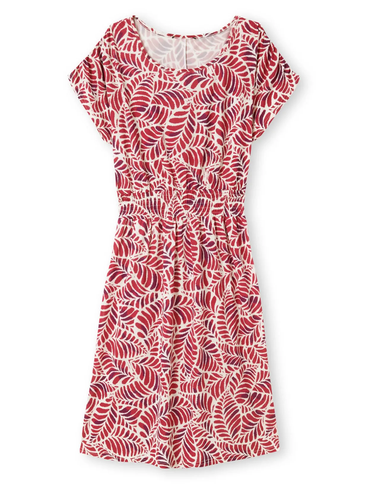 Femme Daxon Robe encolure bateau en maille fluide