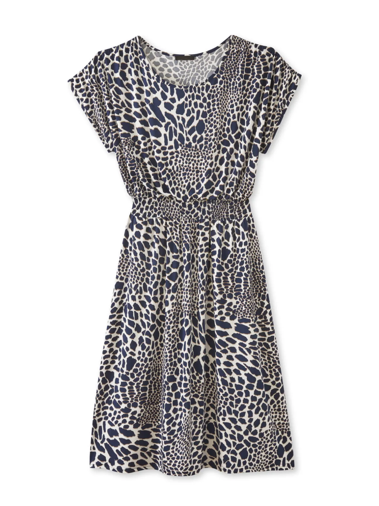 Femme Daxon Robe encolure bateau en maille fluide