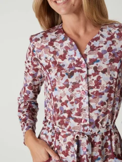 Femme Daxon Robe encolure coeur en maille