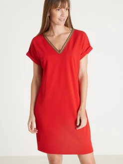 Femme Daxon Robe housse en maille