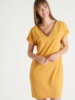 Femme Daxon Robe housse en maille