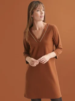 Femme Daxon Robe housse en maille fluide