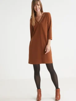 Femme Daxon Robe housse en maille fluide