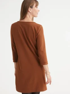 Femme Daxon Robe housse en maille fluide