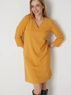 Femme Daxon Robe housse en maille fluide