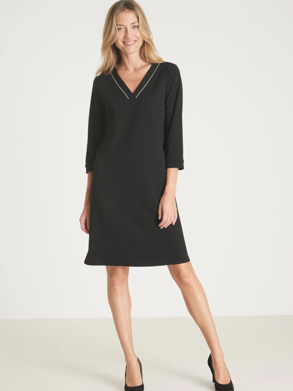 Femme Daxon Robe housse en maille fluide